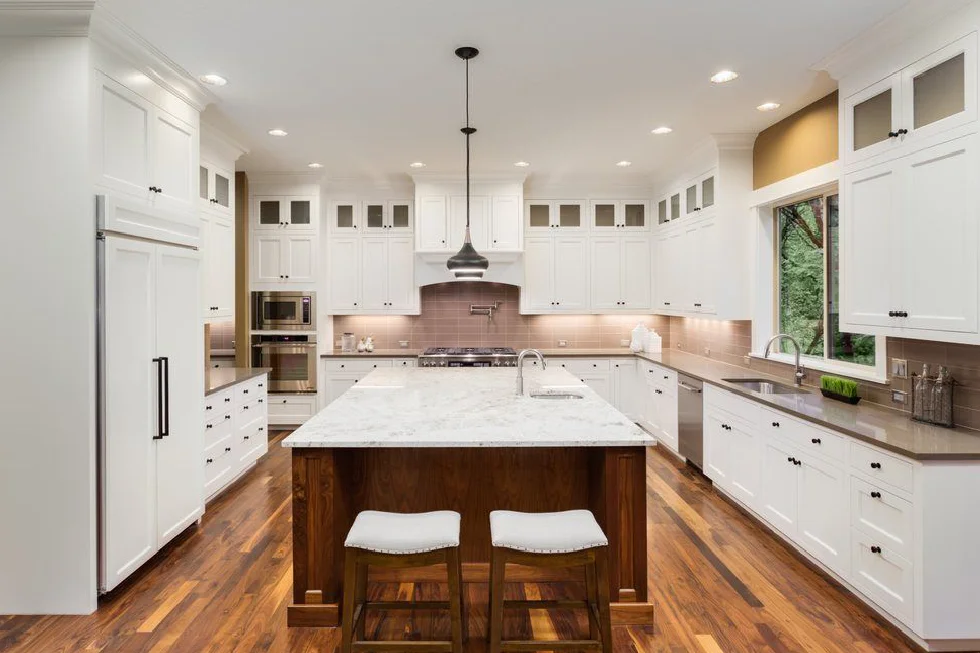 Remodeled kitchen